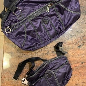 Kipling duffle bag and purse